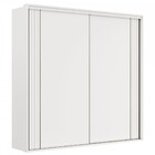 Guarda-roupa Casal Imperium 2 Portas 6 Gavetas 100% Mdf Branc