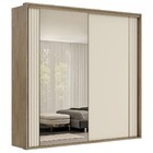 Guarda-roupa Casal Imperium 2 Portas 6 Gavetas Com Espelho 10