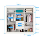 Guarda-roupa Casal Ipê 3 Portas E 4 Gavetas – Móveis Europa -