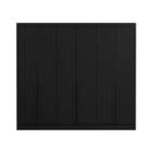 Guarda-roupa Casal Isabel 6 Pt 4 Gv Preto 240 Cm