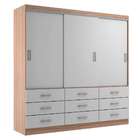 Guarda-roupa Casal Isabela 3 Pt 9 Gv Off White