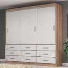 Guarda-roupa Casal Isabela 3 Pt 9 Gv Off White