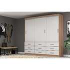 Guarda-roupa Casal Isabela 3 Pt 9 Gv Off White