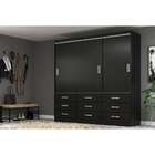 Guarda-roupa Casal Isabela 3 Pt 9 Gv Preto