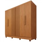 Guarda-roupa Casal Itaperuna 6 Portas 4 Gavetas Ripado Flex C