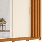 Guarda Roupa Casal Jacarandá 4 Portas Flex Com 4 Espelhos - M