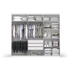 Guarda-roupa Casal Kappesberg 3 Portas 3 Gavetas Branco S743