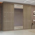 Guarda-roupa Casal Kappesberg 3 Portas 3 Gavetas Nature S743