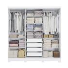 Guarda-roupa Casal Kappesberg 3 Portas  Reversiveis De Correr