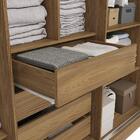 Guarda-roupa Casal Kappesberg 3 Portas  Reversiveis De Correr