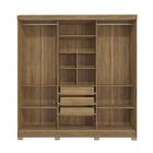 Guarda-roupa Casal Kappesberg 3 Portas  Reversiveis De Correr