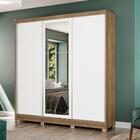 Guarda-roupa Casal Kappesberg 3 Portas  Reversiveis De Correr