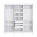 Guarda-roupa Casal Kappesberg 3 Portas  Reversiveis De Correr