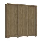 Guarda-roupa Casal Kappesberg 3 Portas De Correr 4 Gavetas Ma