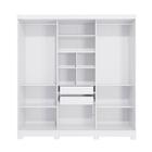 Guarda-roupa Casal Kappesberg 3 Portas Reversíveis De Correr