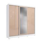 Guarda-roupa Casal Kappesberg 3 Portas Reversiveis De Correr