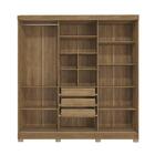 Guarda-roupa Casal Kappesberg 3 Portas Reversiveis De Correr