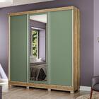 Guarda-roupa Casal Kappesberg 3 Portas Reversiveis De Correr