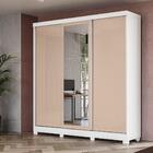 Guarda-roupa Casal Kappesberg 3 Portas Reversiveis De Correr