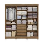 Guarda-roupa Casal Kappesberg 3 Portas Reversiveis De Correr