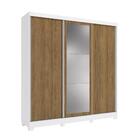 Guarda-roupa Casal Kappesberg 3 Portas Reversiveis De Correr