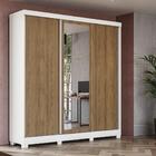 Guarda-roupa Casal Kappesberg 3 Portas Reversiveis De Correr