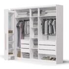 Guarda-roupa Casal Kappesberg 6 Portas 6 Gavetas Branco