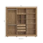 Guarda Roupa Casal Kappesberg Com Pés 6 Portas 3 Gavetas Nogu