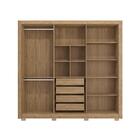 Guarda Roupa Casal Kappesberg Com Pés 6 Portas 4 Gavetas Nogu