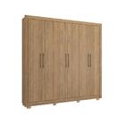 Guarda Roupa Casal Kappesberg Com Pés 6 Portas 4 Gavetas Nogu