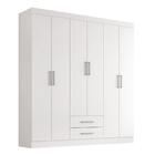 Guarda Roupa Casal Kioto 6 Portas 2 Gav