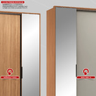 Guarda-roupa Casal Laredo 4 Portas 4 Gavetas Com Espelho Flex