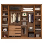 Guarda-roupa Casal Laredo 4 Portas 4 Gavetas Com Espelho Flex