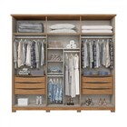 Guarda-roupa Casal Leblon 6 Portas 6 Gavetas Com Espelho Jequ