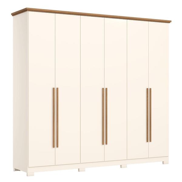 Guarda Roupa Casal Leblon 6 Portas - Móveis Henn