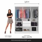 Guarda Roupa Casal Lia 6 Portas C/espelho Branco - Moveis Ara