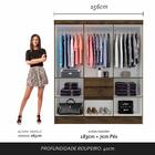 Guarda Roupa Casal Lia 6 Portas C/espelho Capuccino - Moveis