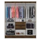 Guarda Roupa Casal Lia 6 Portas C/espelho Capuccino - Moveis