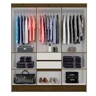 Guarda Roupa Casal Lia 6 Portas C/espelho Cedro/ Off White -