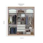 Guarda-roupa Casal Libra 6 Pt 3 Gv Carvalho