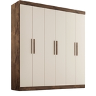 Guarda Roupa Casal Lisboa 6 Portas 2 Gav