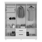 Guarda Roupa Casal Lite 6 Portas E 2 Gavetas - Móveis Leão