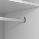 Guarda-roupa Casal Logan 6 Portas 4 Gavetas 100% Mdf Branco/o