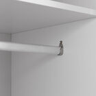 Guarda-roupa Casal Logan 6 Portas 4 Gavetas 100% Mdf Branco/o