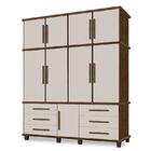 Guarda Roupa Casal Londres 9 Portas E 6 Gavetas - Móveis Luapa