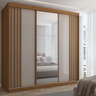Guarda-roupa Casal Lorient 3 Portas 4 Gavetas Com Espelho 100