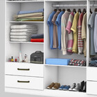 Guarda Roupa Casal Lu 6 Portas 4 Gavetas Carioca Móveis