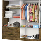 Guarda Roupa Casal Lu 6 Portas 4 Gavetas Carioca Móveis