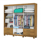 Guarda Roupa Casal Lu 6 Portas 4 Gavetas Com Espelho Carioca