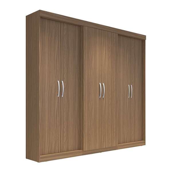 Guarda-roupa Casal Lupita 6 Pt 2 Gv Nogueira